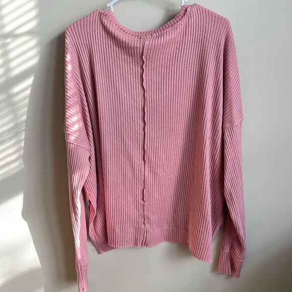 Wild Fable Pink Sweater Top Women’s Size L - Picture 2 of 7